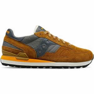 Saucony Shadow Original Premium Joggesko Herre Brune Grå | S70851-M37