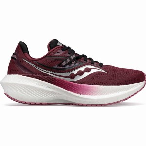 Saucony Triumph 20 Løpesko Dame Rød Rosa | S41320-X57