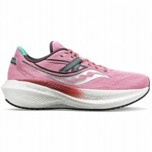 Saucony Triumph 20 Løpesko Dame Rosa | S76249-S75