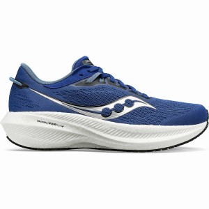 Saucony Triumph 21 Løpesko Herre Indigo Svarte | S35427-H06