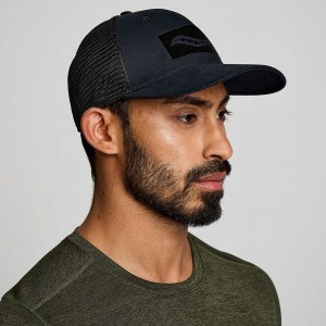 Saucony Trucker Hatt Dame Svarte | S16742-N90