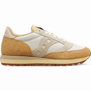 Saucony x Colour Plus Jazz 81 Joggesko Dame Hvite Beige | S36251-C64