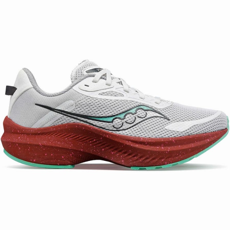 Saucony Axon 3 Løpesko Dame Hvite Rød | S26530-P36