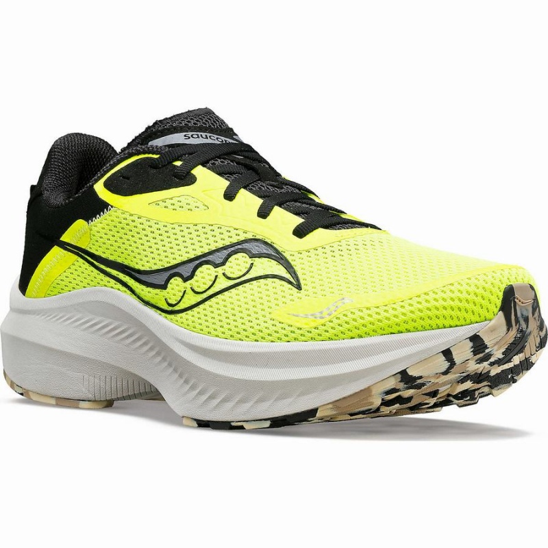 Saucony Axon 3 Løpesko Herre Gul Svarte | S35928-R63