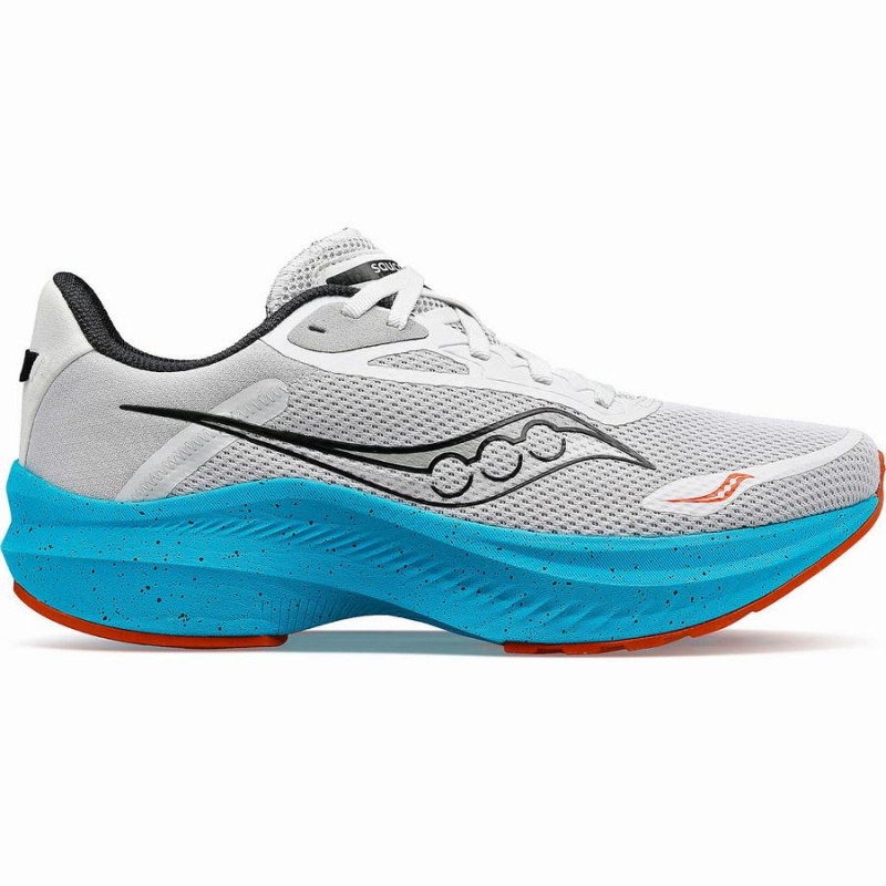 Saucony Axon 3 Løpesko Herre Hvite Blå | S04932-E42