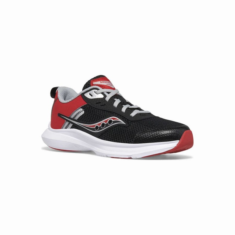 Saucony Axon 3 Sneaker Løpesko Barn Rød Svarte | S51274-A96