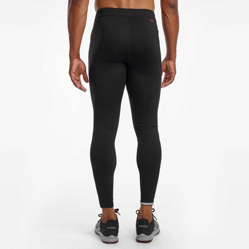 Saucony Bell Lap Tights Herre Svarte | S46573-P59