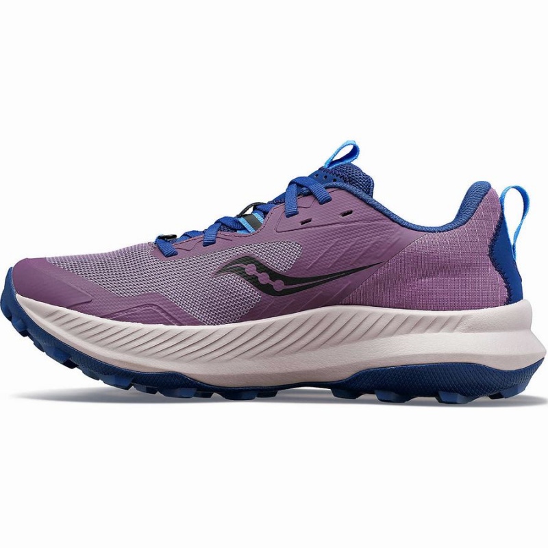 Saucony Blaze TR Trail Løpesko Dame Lilla Indigo | S80794-A21