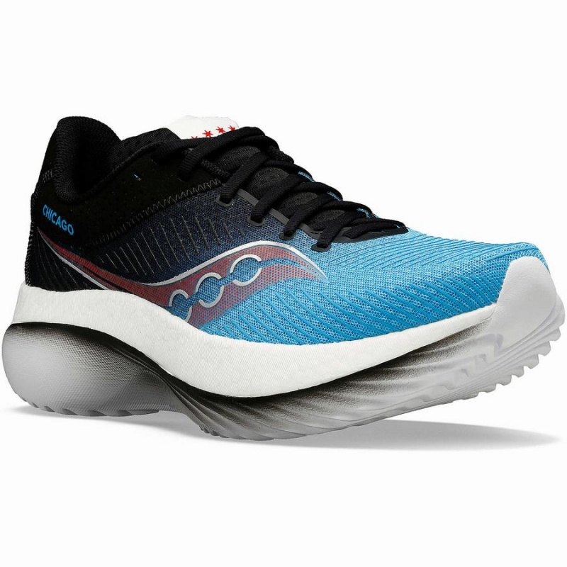 Saucony Chicago Kinvara Pro Løpesko Herre Blå Svarte | S70869-X74