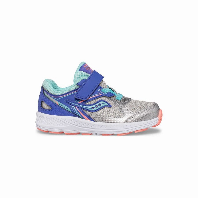 Saucony Cohesion 14 A/C Jr. Sneaker Løpesko Barn Sølv | S93521-E89