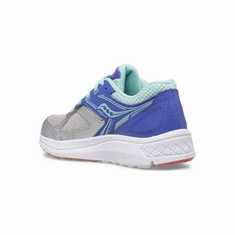 Saucony Cohesion 14 Blonder Sneaker Løpesko Barn Sølv | S31049-L34