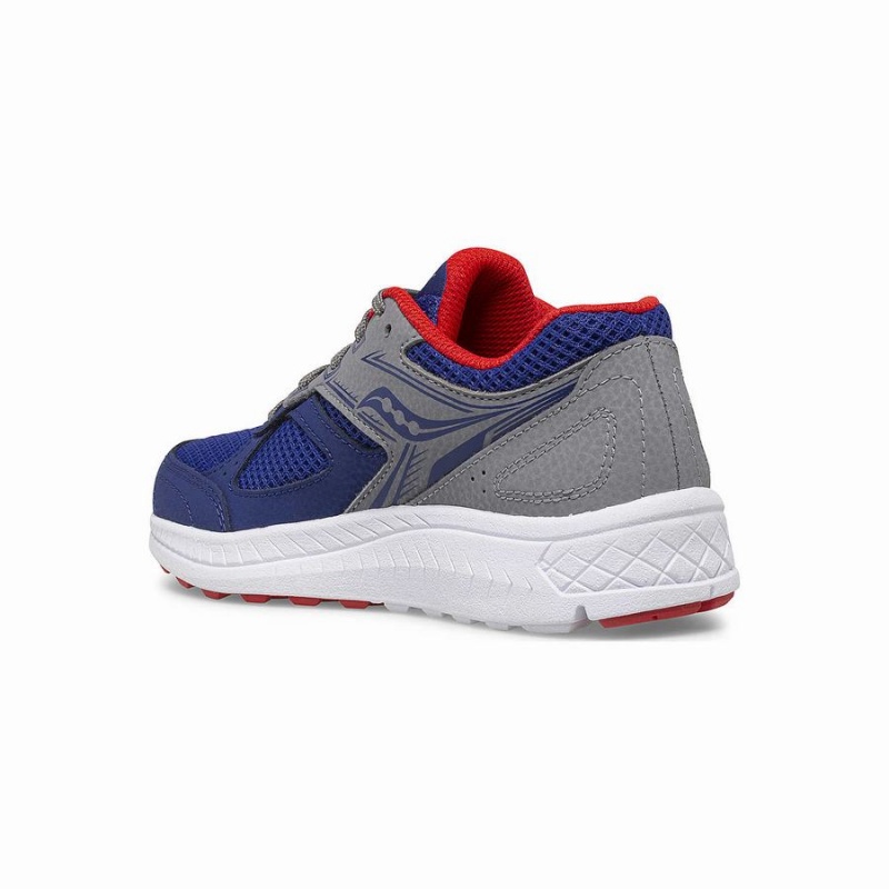 Saucony Cohesion 14 Blonder Sneaker Løpesko Barn Marineblå Rød | S43981-Q93