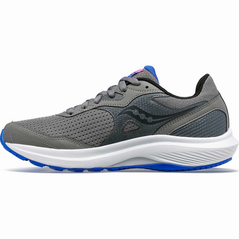 Saucony Cohesion 16 Brede Fjellsko Dame Grå Lilla | S41536-A16