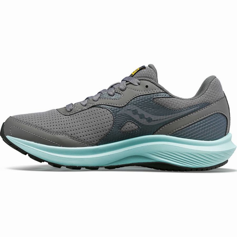 Saucony Cohesion 16 Fjellsko Dame Grå Turkis | S04965-G07