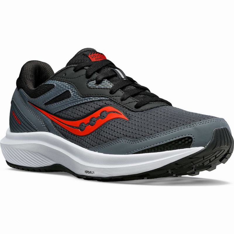 Saucony Cohesion 16 Fjellsko Herre Grå Rød Blå | S72039-Y93