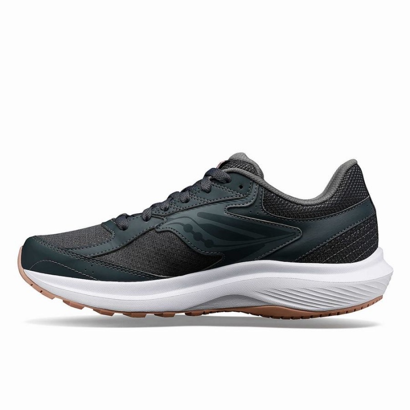 Saucony Cohesion 17 Brede Løpesko Dame Grønn | S69482-U08