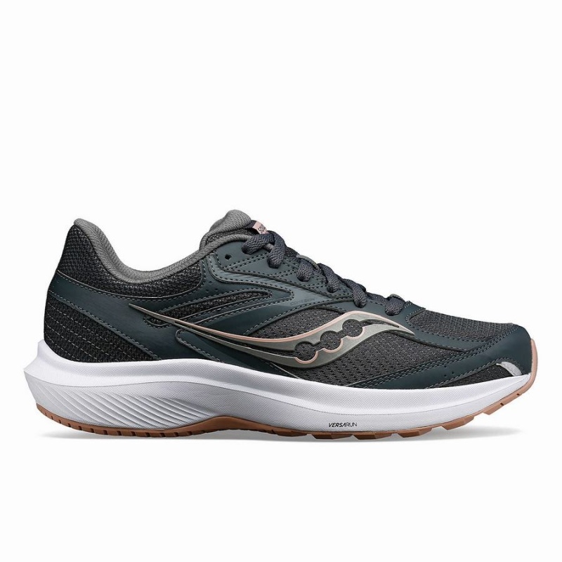 Saucony Cohesion 17 Brede Løpesko Dame Grønn | S69482-U08