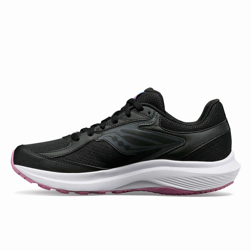 Saucony Cohesion 17 Brede Løpesko Dame Svarte Lilla | S63509-P79