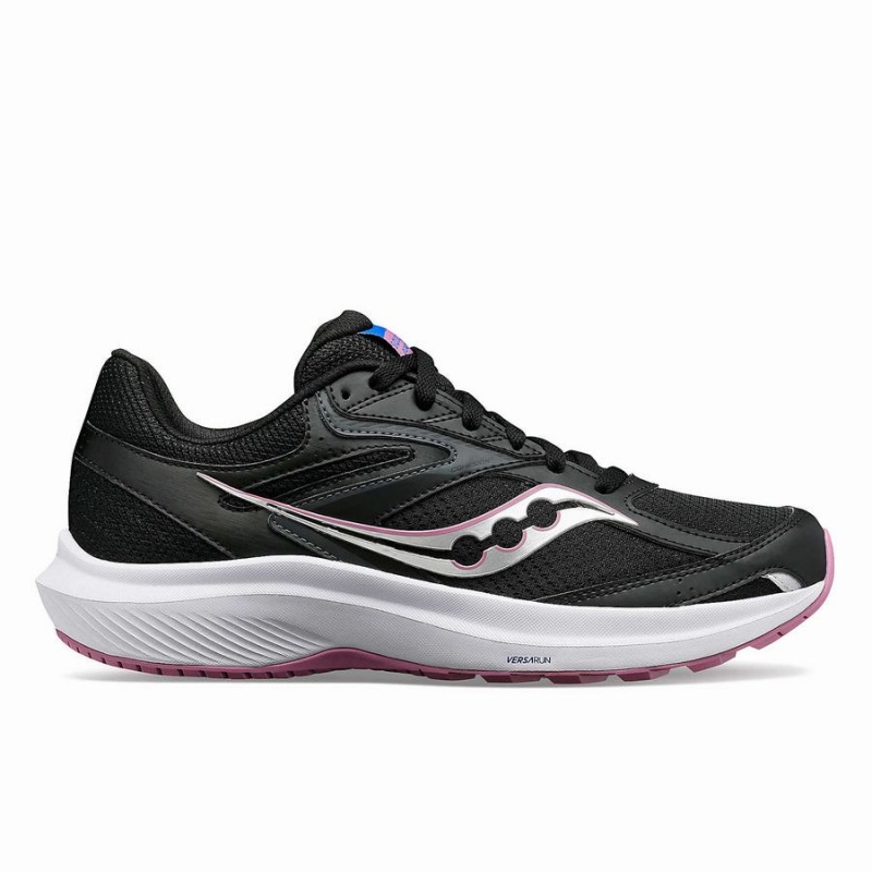 Saucony Cohesion 17 Brede Løpesko Dame Svarte Lilla | S63509-P79