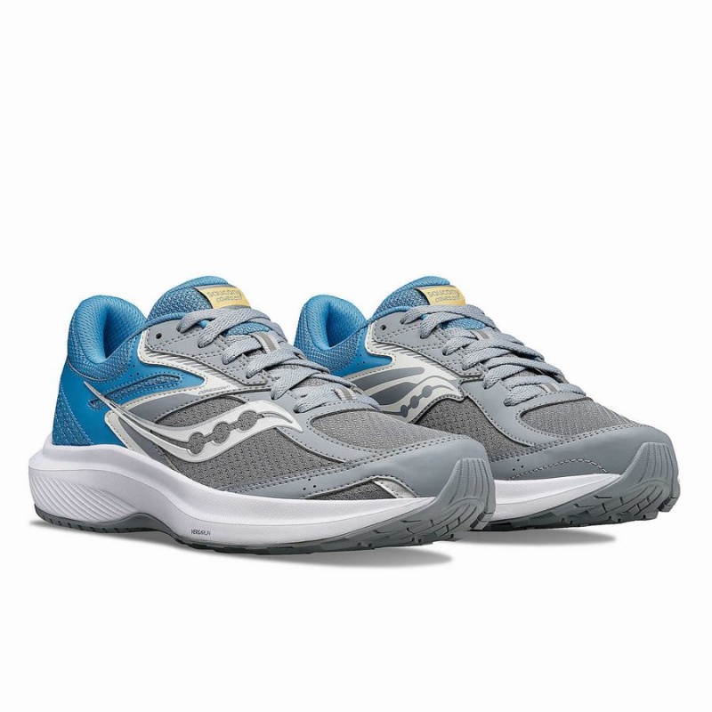 Saucony Cohesion 17 Løpesko Dame Grå Blå | S28946-R56