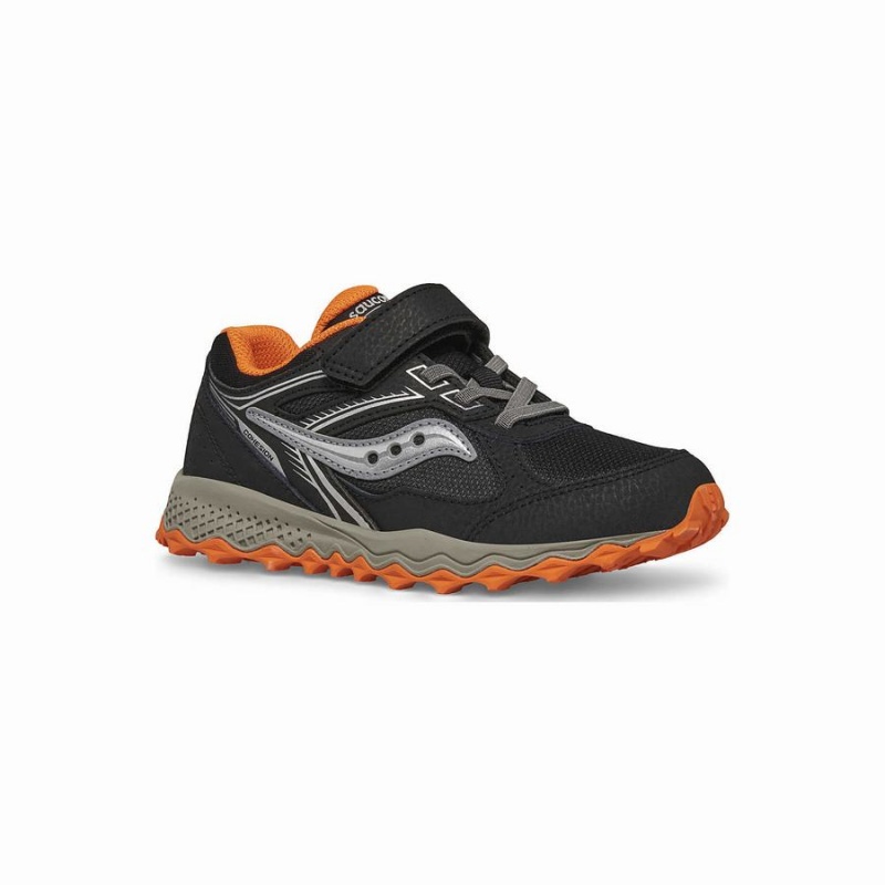 Saucony Cohesion TR14 A/C Sneaker Løpesko Barn Svarte Oransje | S16207-C45