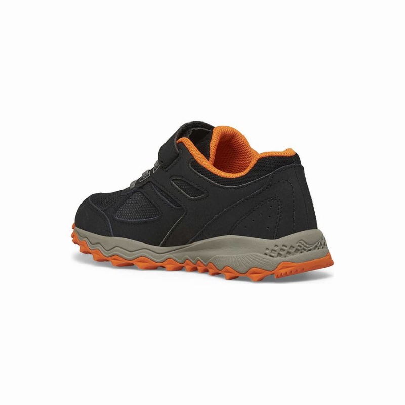 Saucony Cohesion TR14 A/C Sneaker Løpesko Barn Svarte Oransje | S16207-C45