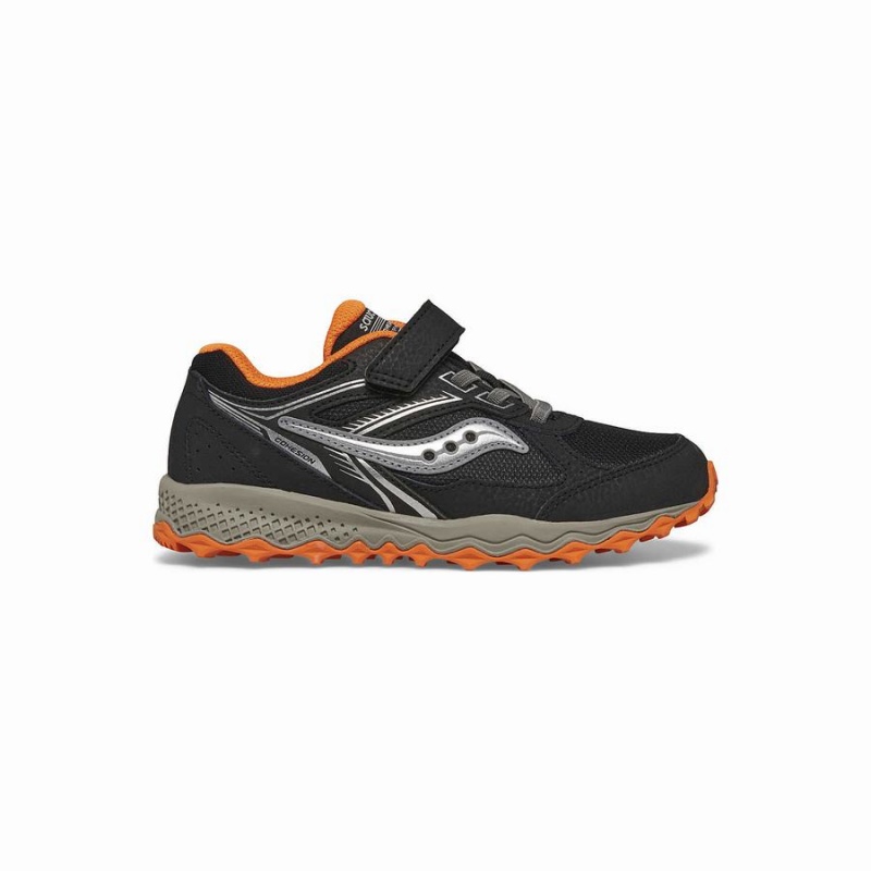 Saucony Cohesion TR14 A/C Sneaker Løpesko Barn Svarte Oransje | S16207-C45