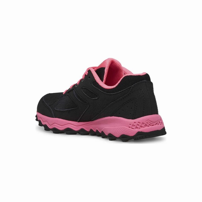 Saucony Cohesion TR14 Blonder Sneaker Løpesko Barn Svarte Rosa | S58961-F41