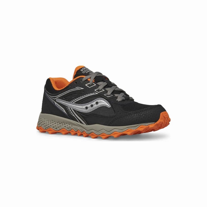 Saucony Cohesion TR14 Blonder Sneaker Løpesko Barn Svarte Oransje | S95872-G72