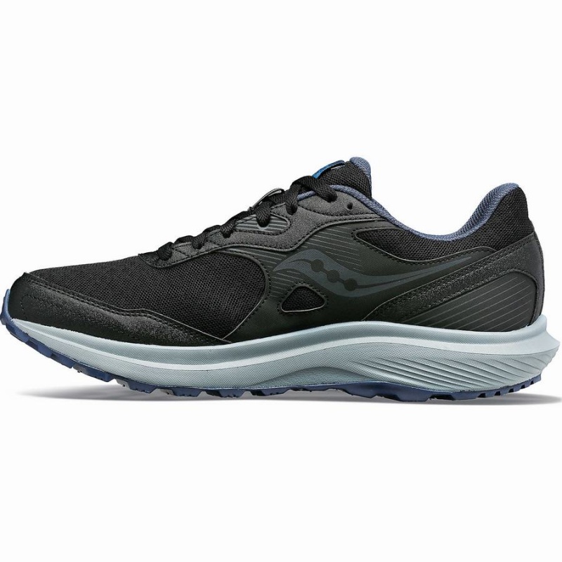 Saucony Cohesion TR16 Brede Trail Løpesko Herre Svarte Hvite | S23604-W43