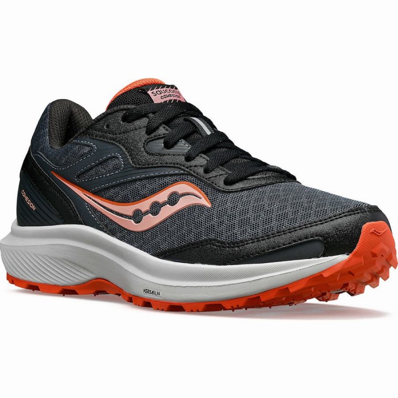 Saucony Cohesion TR16 Trail Løpesko Dame Grå Oransje | S01645-P78