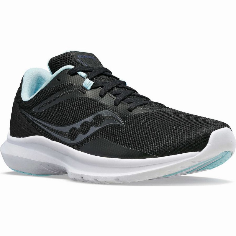 Saucony Convergence Fjellsko Dame Svarte Lyse Turkis | S75291-L59