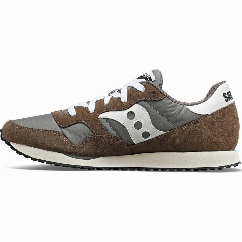 Saucony DXN Trainer Joggesko Dame Grå Hvite | S45960-A35