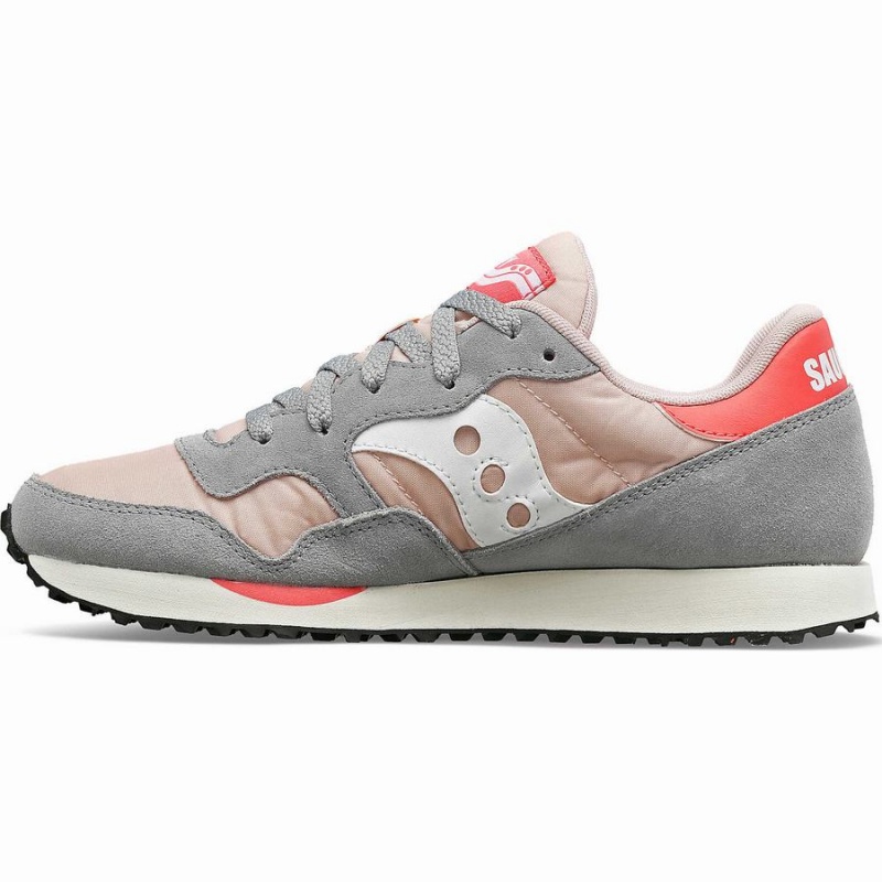 Saucony DXN Trainer Joggesko Dame Grå Rosa | S51793-F34