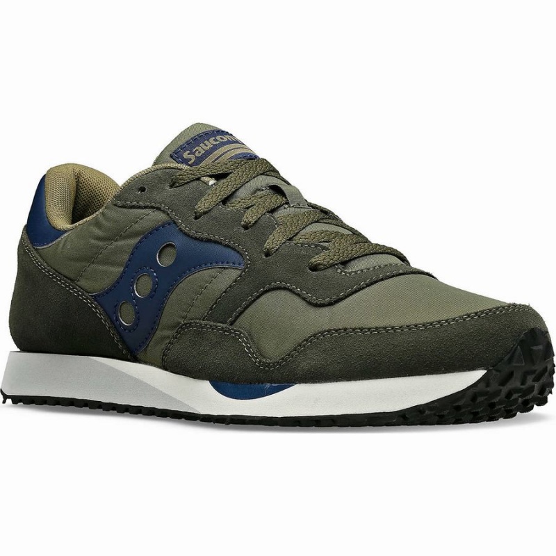 Saucony DXN Trainer Joggesko Dame Grønn Marineblå | S14382-F46