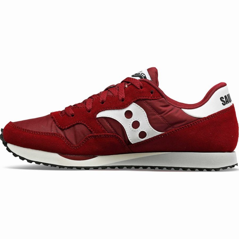 Saucony DXN Trainer Joggesko Herre Burgunder Hvite | S89163-X51