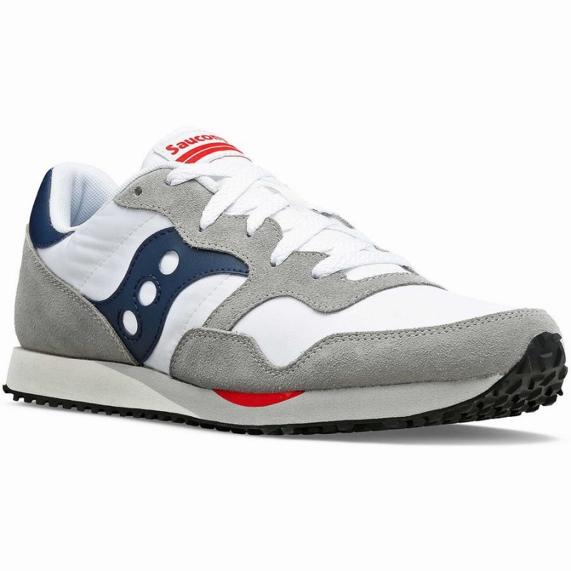 Saucony DXN Trainer Joggesko Herre Hvite Marineblå | S34768-F69