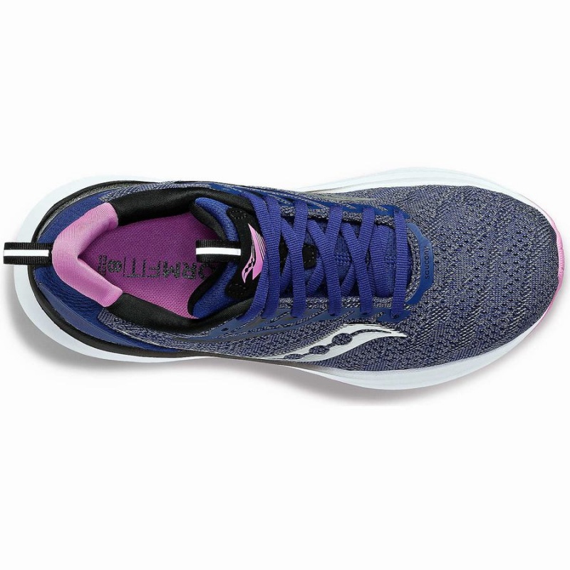 Saucony Echelon 9 Brede Løpesko Dame Indigo Lilla | S98046-B16