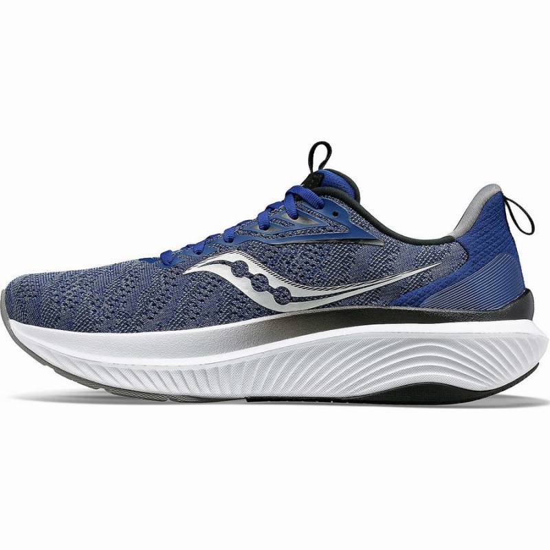 Saucony Echelon 9 Brede Løpesko Herre Indigo Svarte | S29807-B37