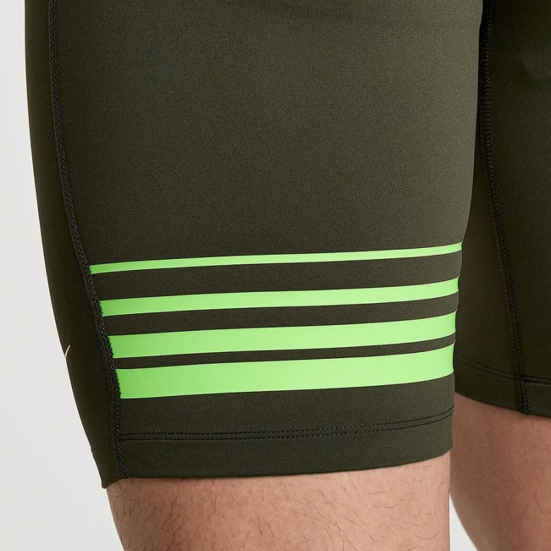 Saucony Elite Tight Shorts Herre Umbra | S95643-B65