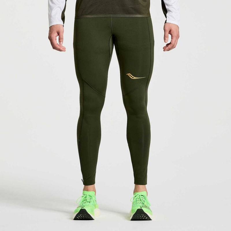 Saucony Elite Tights Herre Umbra | S81245-Y58