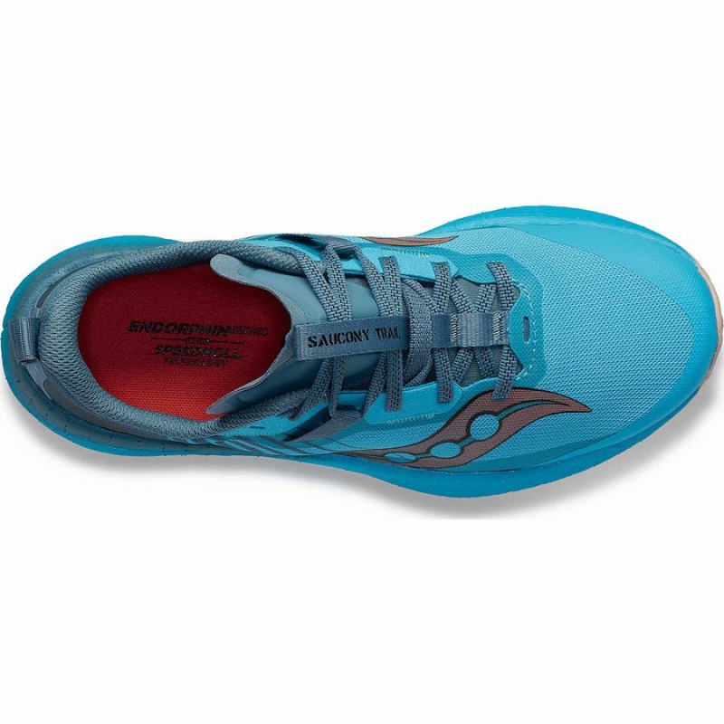 Saucony Endorphin Edge Løpesko Dame Blå | S24960-J61