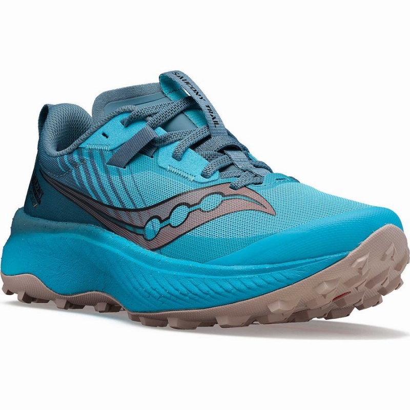 Saucony Endorphin Edge Løpesko Dame Blå | S24960-J61