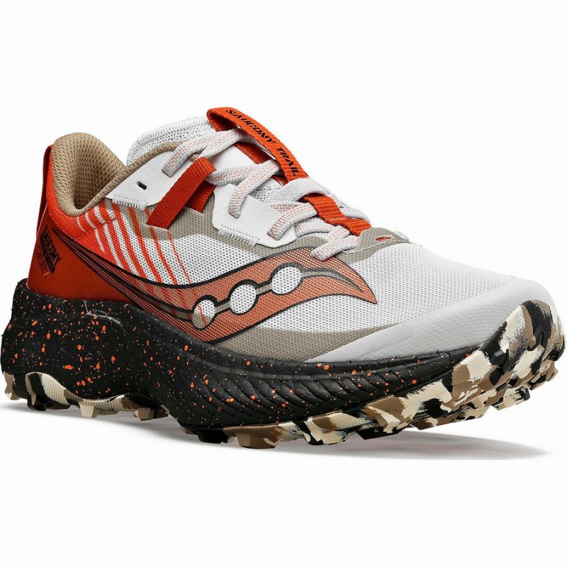 Saucony Endorphin Edge Løpesko Dame Hvite Oransje | S93857-K36