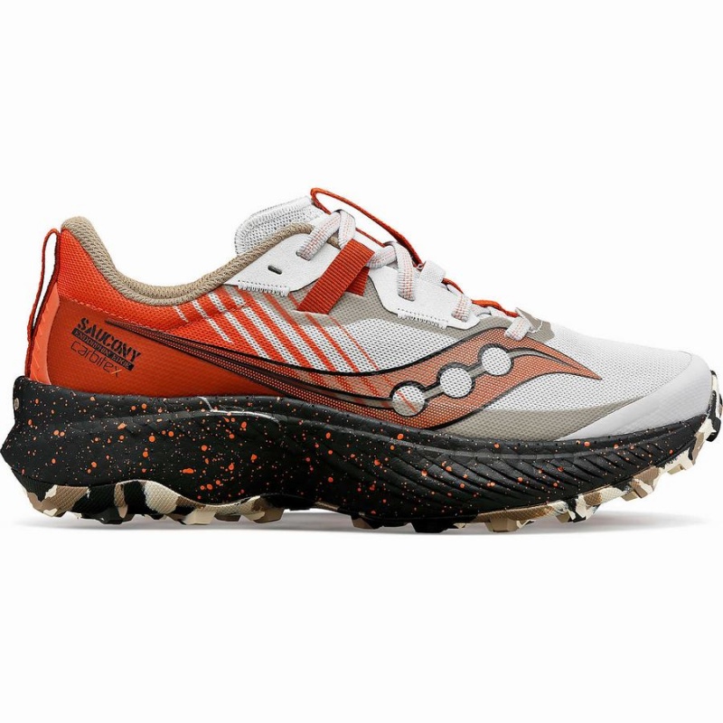 Saucony Endorphin Edge Løpesko Dame Hvite Oransje | S93857-K36