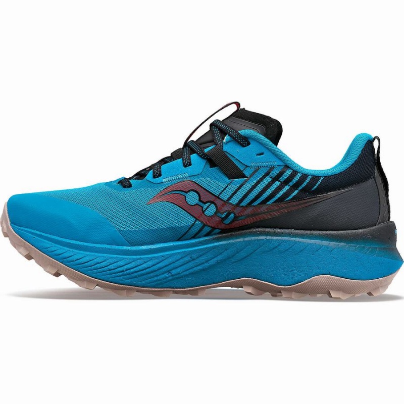 Saucony Endorphin Edge Løpesko Herre Blå Svarte | S24956-L84