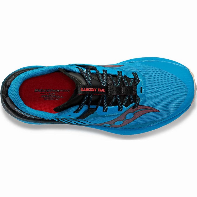 Saucony Endorphin Edge Løpesko Herre Blå Svarte | S24956-L84