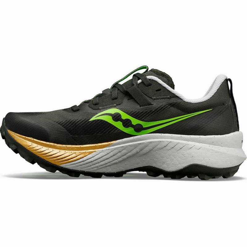 Saucony Endorphin Edge Løpesko Herre Umbra / Slime | S23059-H63