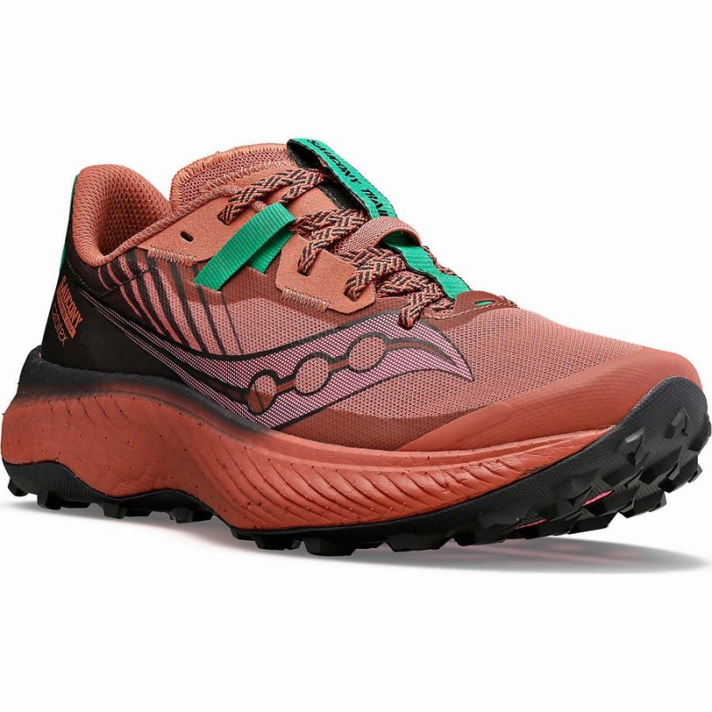 Saucony Endorphin Edge Trail Løpesko Dame Oransje | S65721-E52