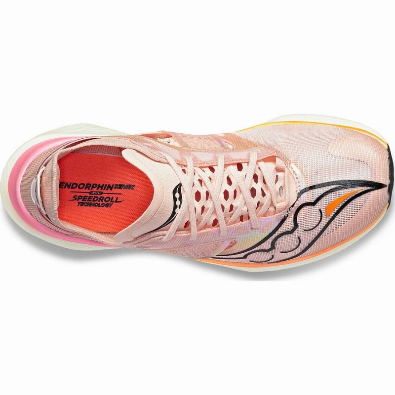 Saucony Endorphin Elite Løpesko Dame Oransje | S07516-L74